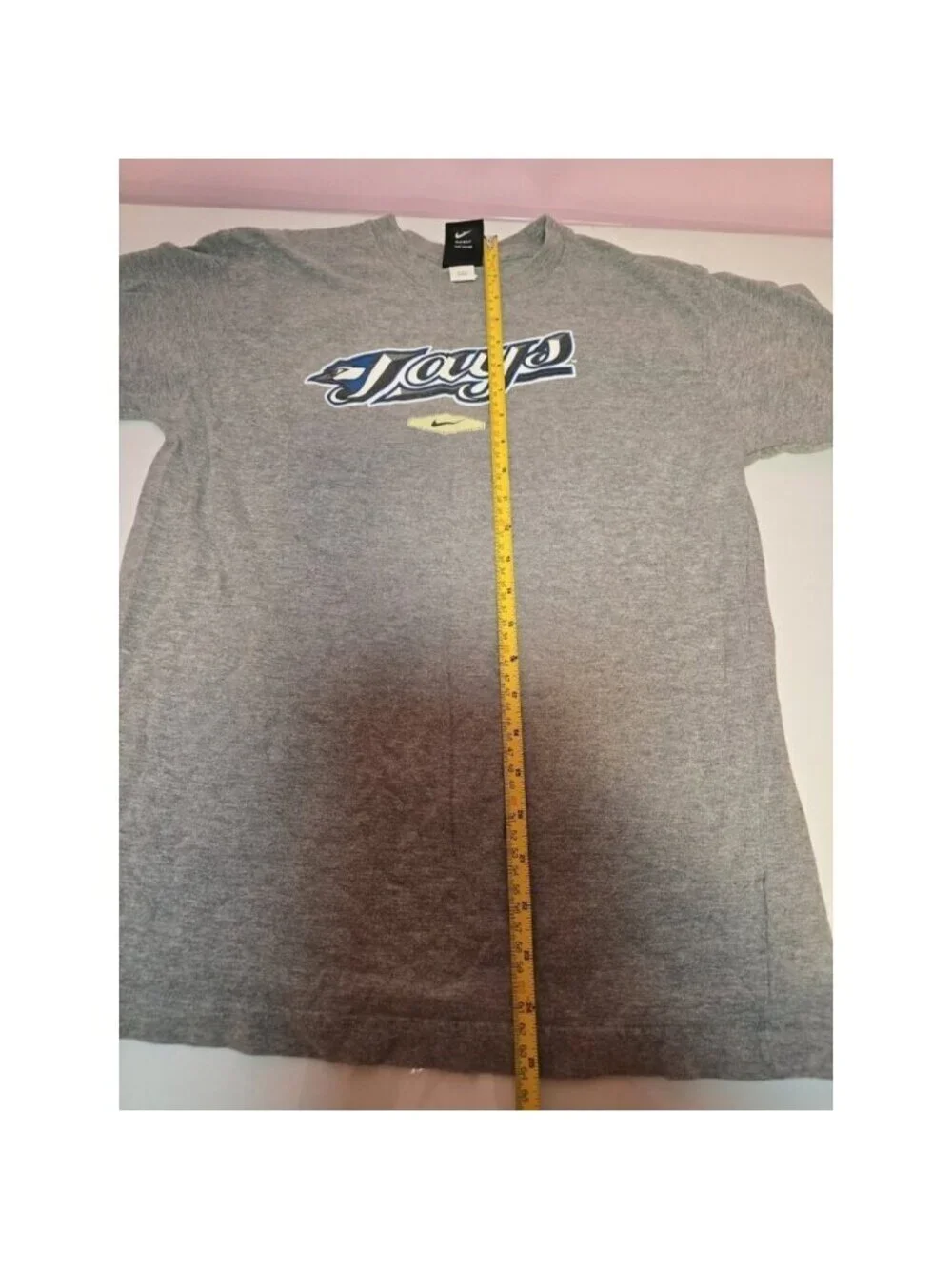 Vintage Nike Blue Jays Old School Logo T Shirt Size Large Women's